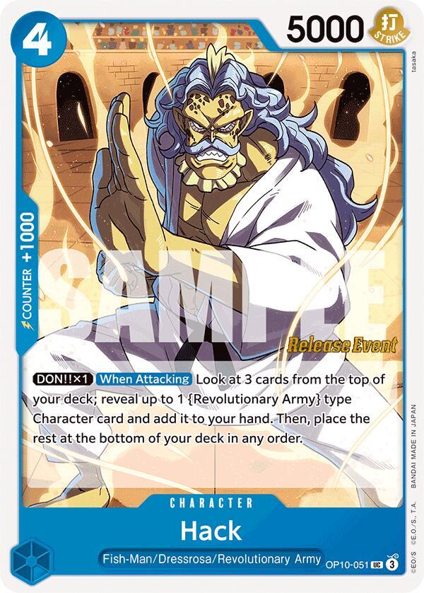Hack OP10-051 Royal Blood Release Event Cards Card