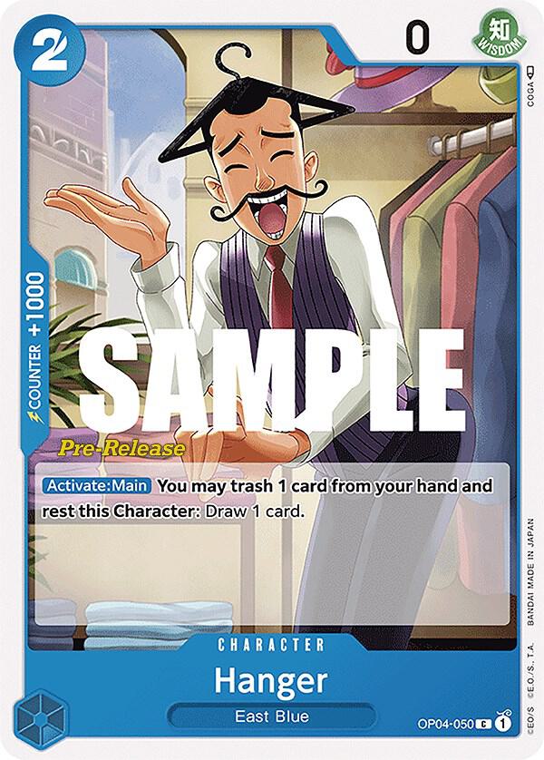 Hanger OP04-050 Kingdoms of Intrigue Pre-Release Cards Card