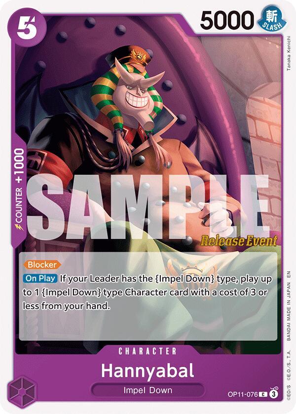 Hannyabal OP11-076 A Fist of Divine Speed Release Event Cards Card