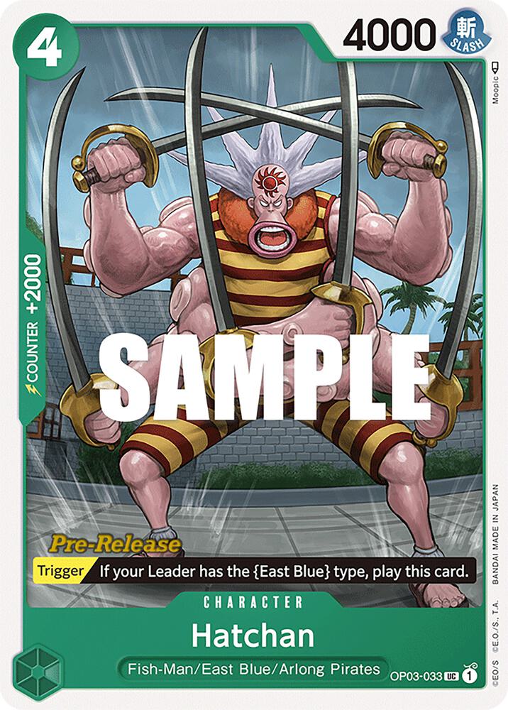 Hatchan OP03-033 Pillars of Strength Pre-Release Cards Card