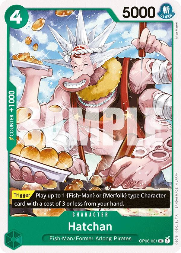 Hatchan OP06-031 Wings of the Captain Card
