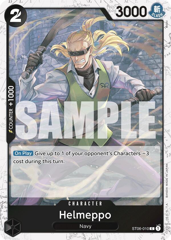 Helmeppo (Jolly Roger Foil) ST06-010 Premium Booster -The Best- Card