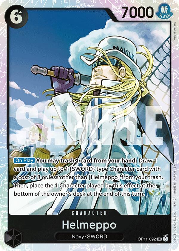 Helmeppo OP11-092 A Fist of Divine Speed Card