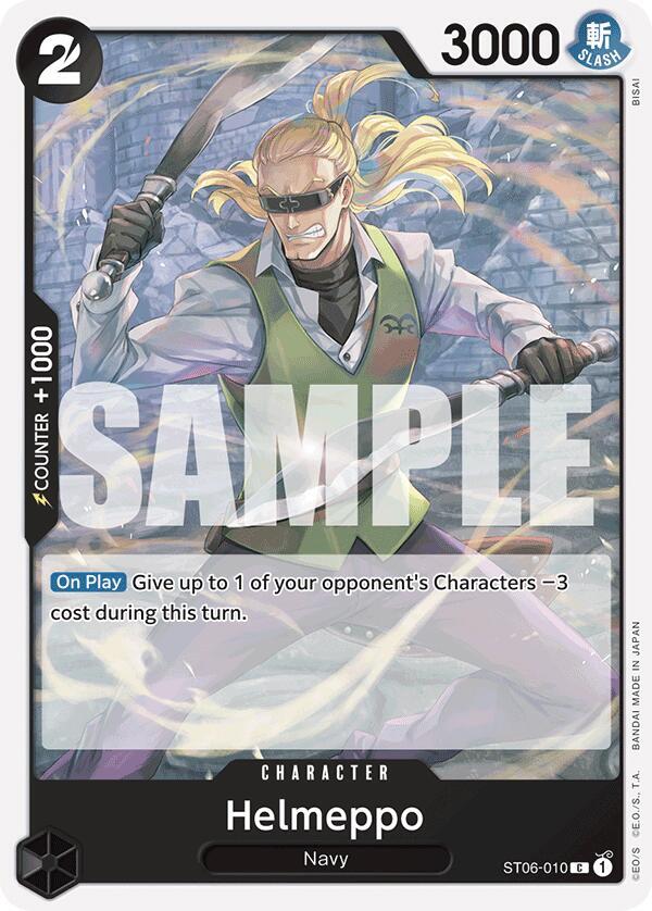 Helmeppo (Reprint) ST06-010 Premium Booster -The Best- Card