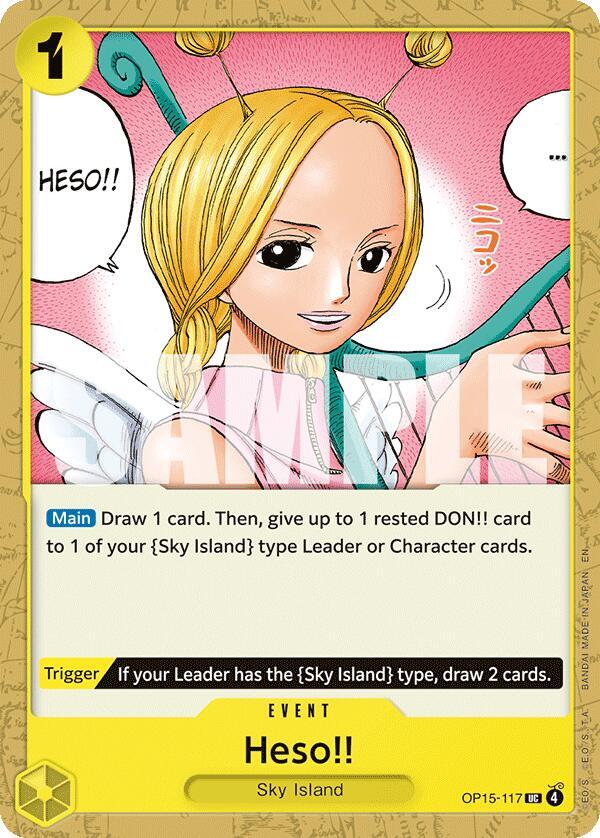 Heso!! OP15-117 Adventure on Kami's Island Card