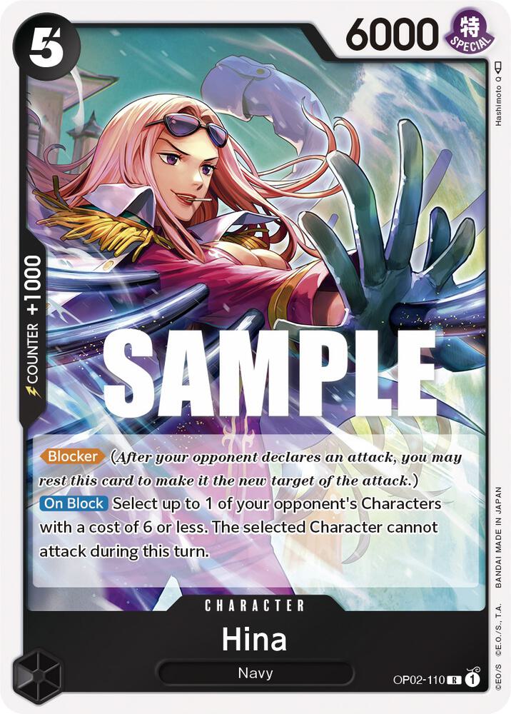 Hina OP02-110 Paramount War Card