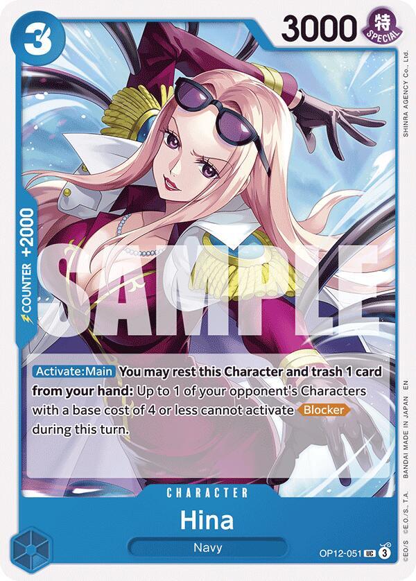 Hina OP12-051 Legacy of the Master Card