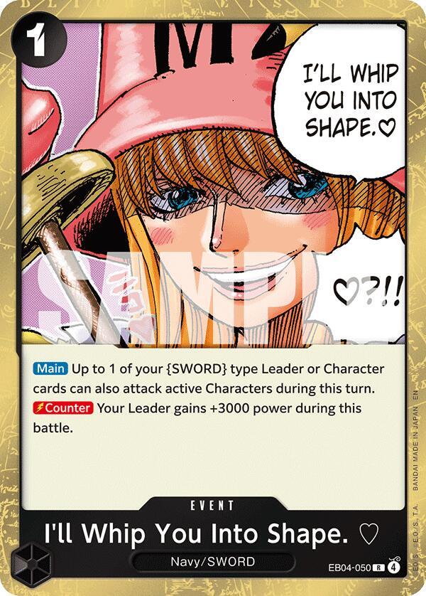 I'll Whip You Into Shape. EB04-050 Adventure on Kami's Island Card