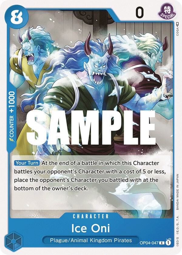Ice Oni OP04-047 Kingdoms of Intrigue Card