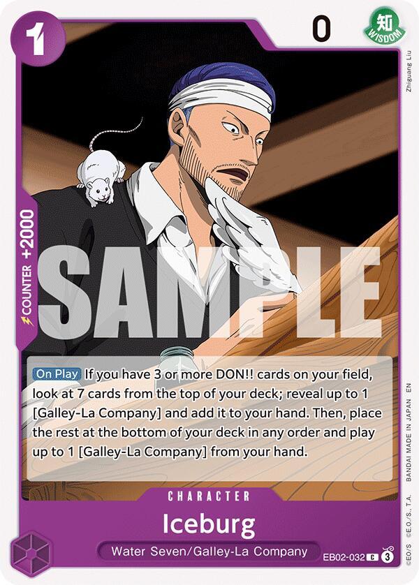 Iceburg EB02-032 Extra Booster: Anime 25th Collection Card