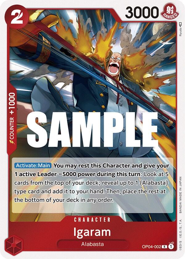 Igaram OP04-002 Kingdoms of Intrigue Card