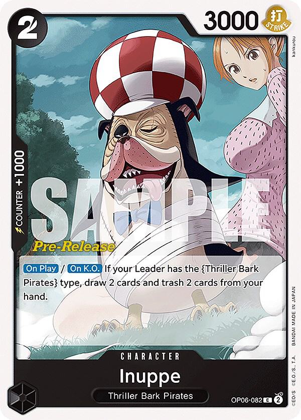 Inuppe OP06-082 Wings of the Captain Pre-Release Cards Card