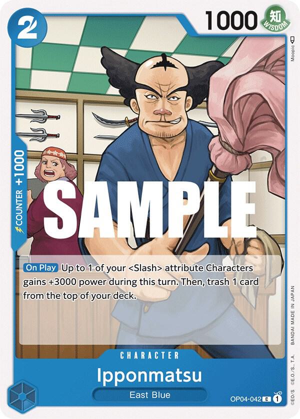 Ipponmatsu OP04-042 Kingdoms of Intrigue Card