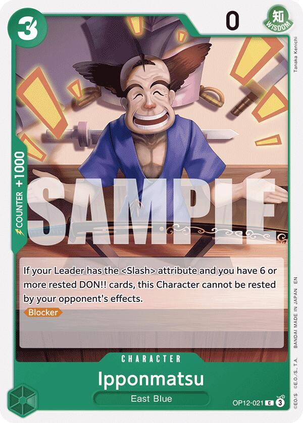 Ipponmatsu OP12-021 Legacy of the Master Card