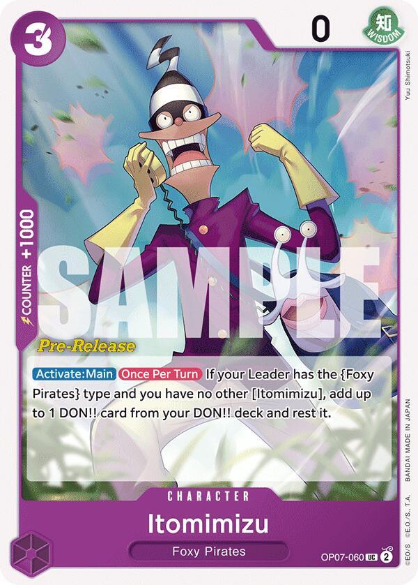 Itomimizu OP07-060 500 Years in the Future Pre-Release Cards Card