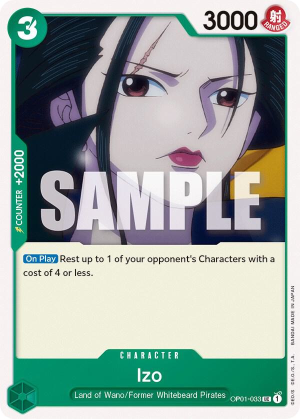Izo OP01-033 Romance Dawn Card