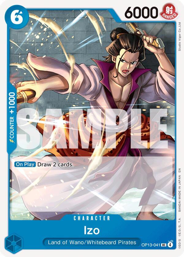 Izo OP13-041 Carrying On His Will Card