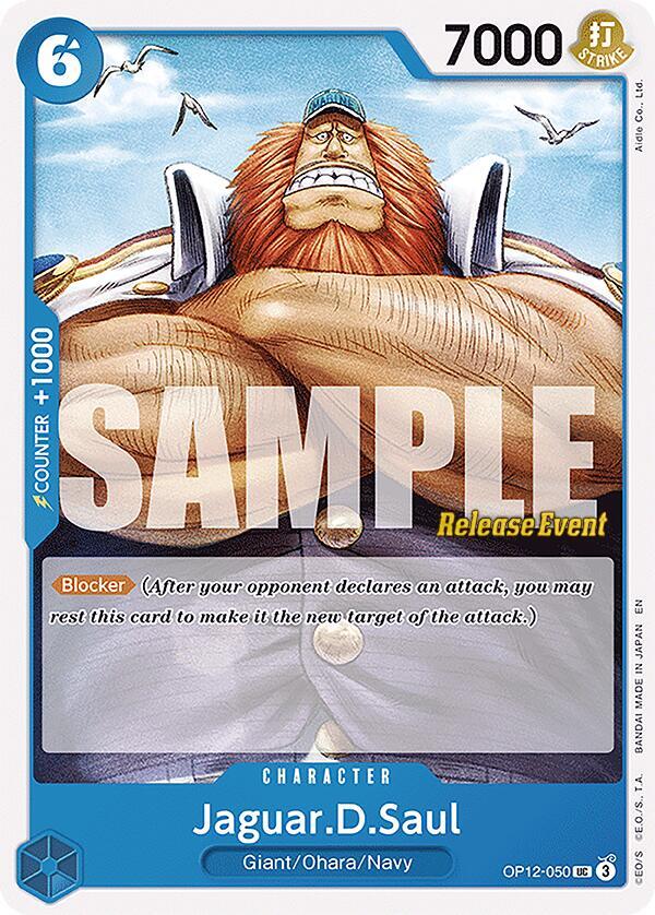 Jaguar.D.Saul OP12-050 Legacy of the Master Release Event Cards Card