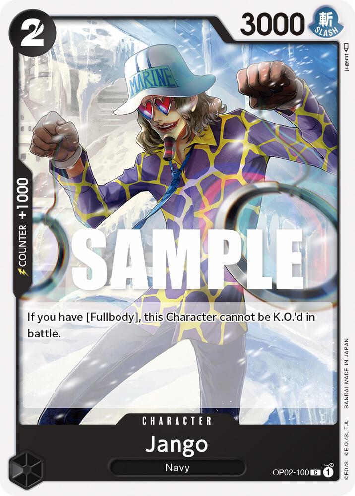 Jango OP02-100 Paramount War Card