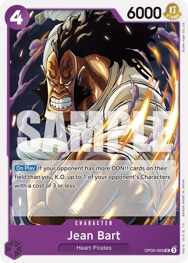 Jean Bart OP09-066 Emperors in the New World Card