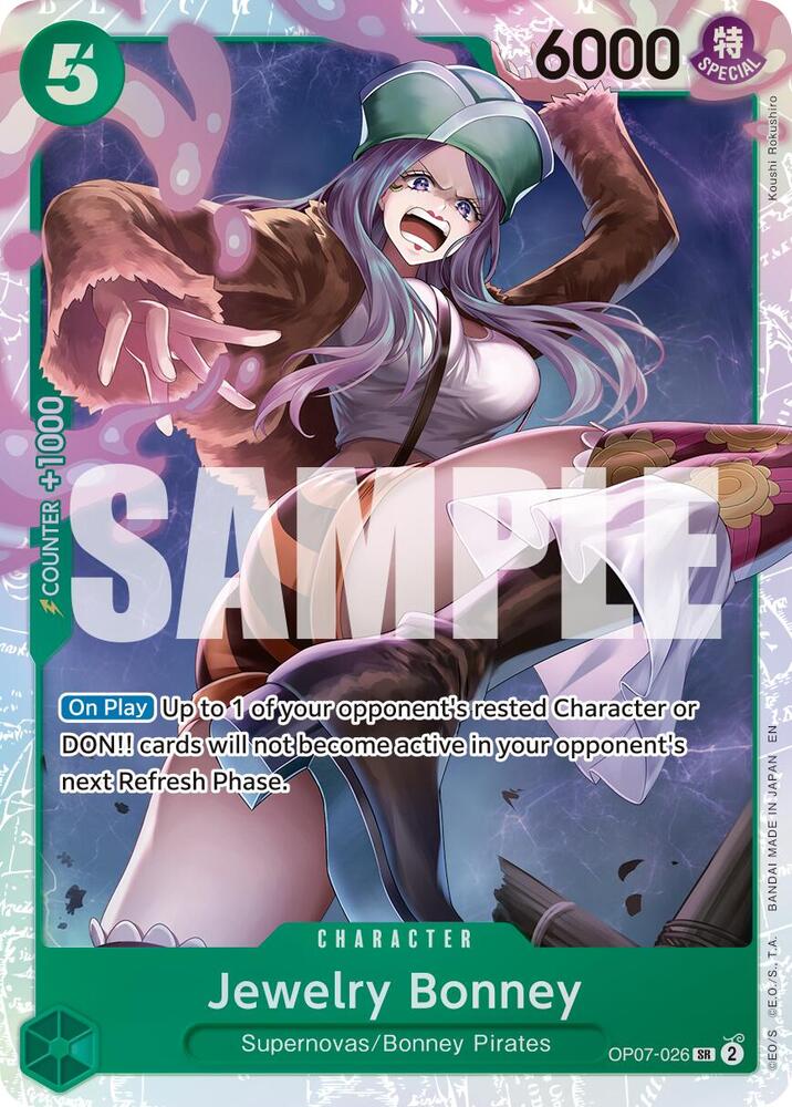 Jewelry Bonney - OP07-026 (Reprint) OP07-026 Premium Booster -The Best- Vol. 2 Card