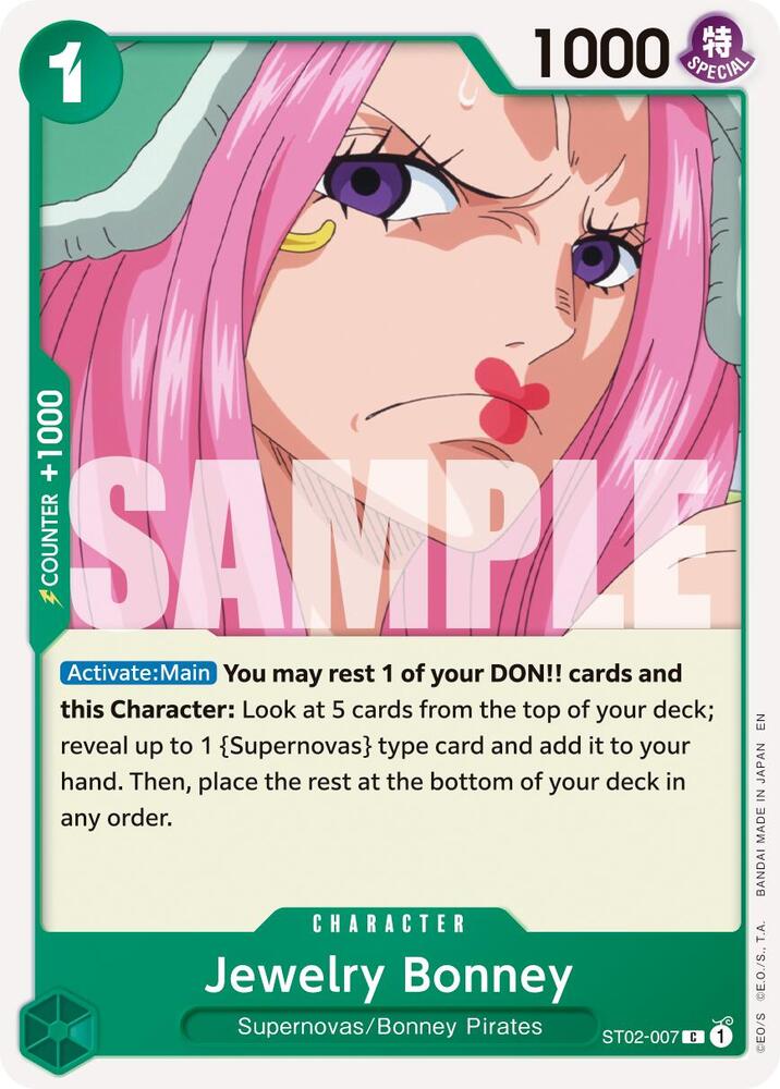 Jewelry Bonney - ST02-007 (Reprint) ST02-007 Premium Booster -The Best- Vol. 2 Card