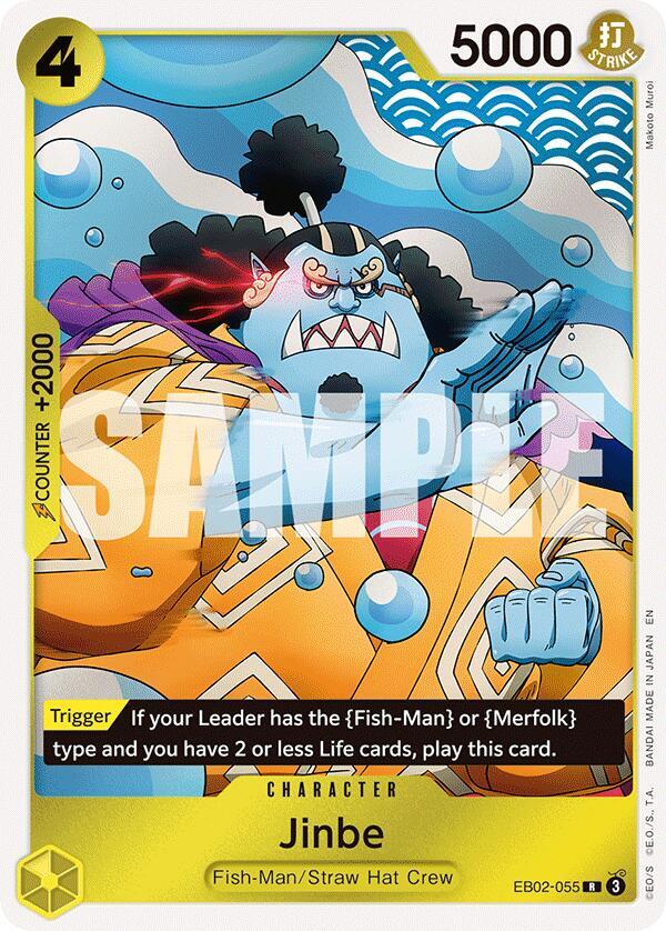 Jinbe EB02-055 Extra Booster: Anime 25th Collection Card