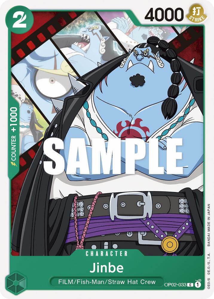Jinbe OP02-033 Paramount War Card