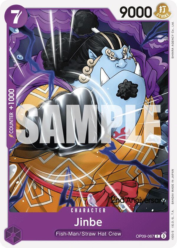 Jinbe OP09-067 Emperors in the New World: 2nd Anniversary Tournament Cards Card