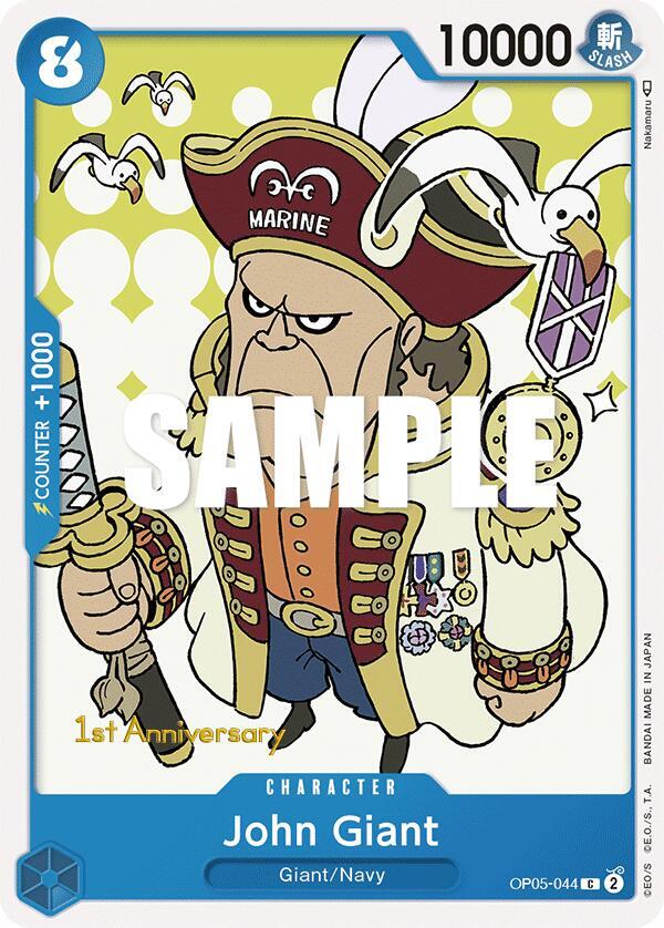 John Giant OP05-044 Awakening of the New Era: 1st Anniversary Tournament Cards Card