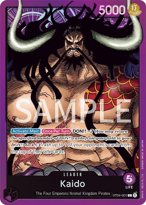 Kaido (001) ST04-001 Revision Pack Cards Card