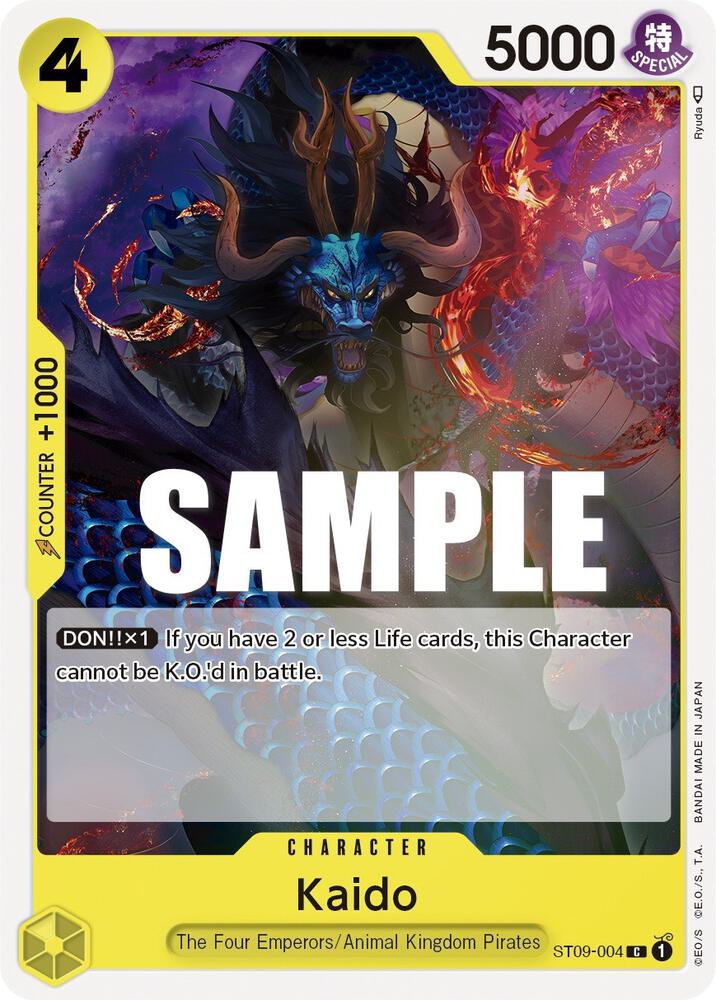 Kaido ST09-004 Starter Deck 9: Yamato Card