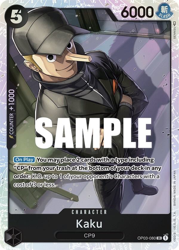 Kaku (080) OP03-080 Pillars of Strength Card