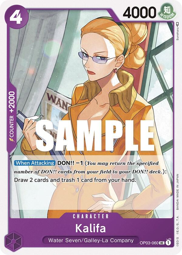 Kalifa (060) OP03-060 Pillars of Strength Card