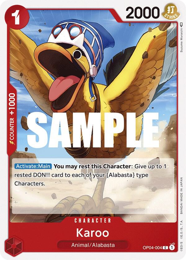 Karoo OP04-004 Kingdoms of Intrigue Card