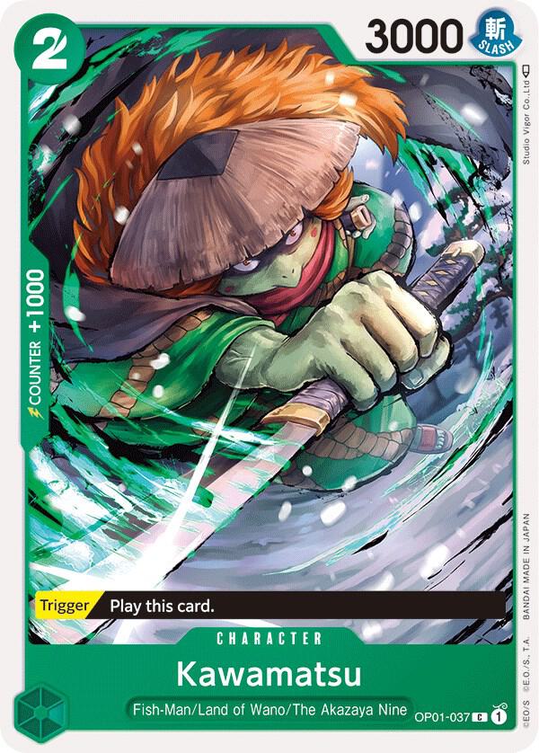 Kawamatsu OP01-037 Romance Dawn Card