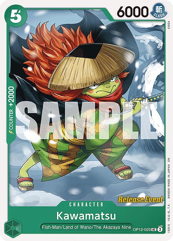 Kawamatsu OP12-023 Legacy of the Master Release Event Cards Card