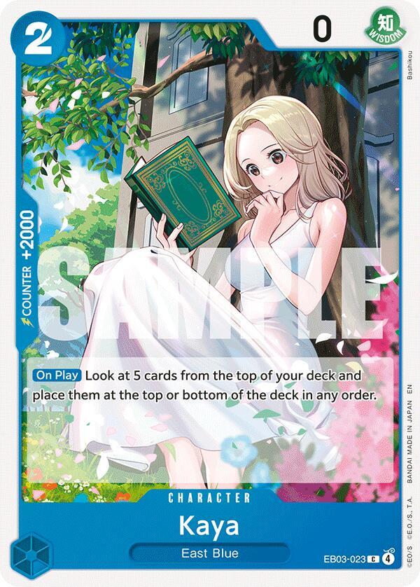 Kaya EB03-023 Extra Booster: One Piece Heroines Edition Card