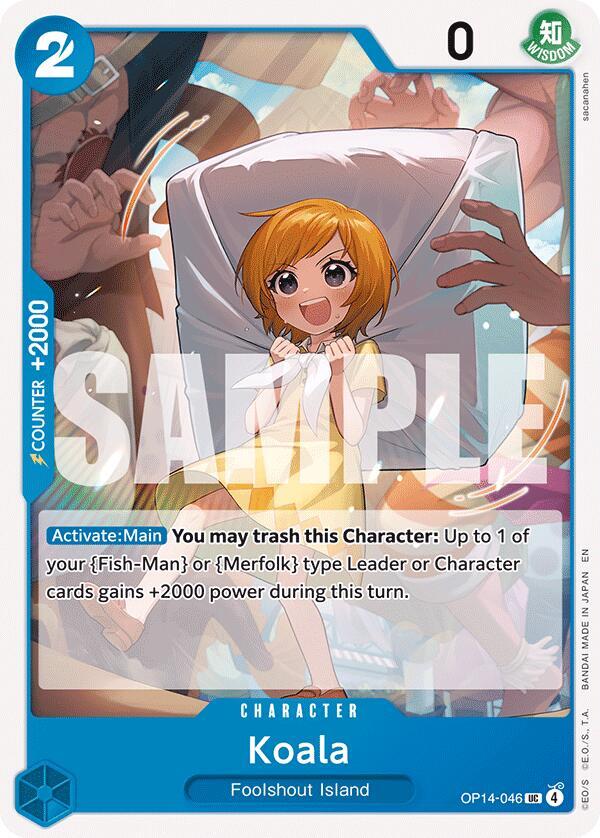Koala OP14-046 The Azure Sea's Seven Card
