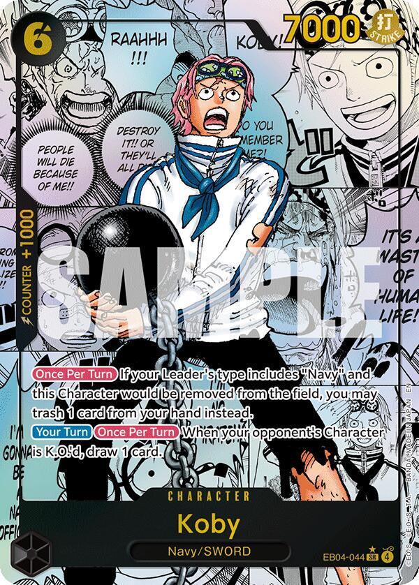 Koby (EB04-044) (Manga) EB04-044 Adventure on Kami's Island Card