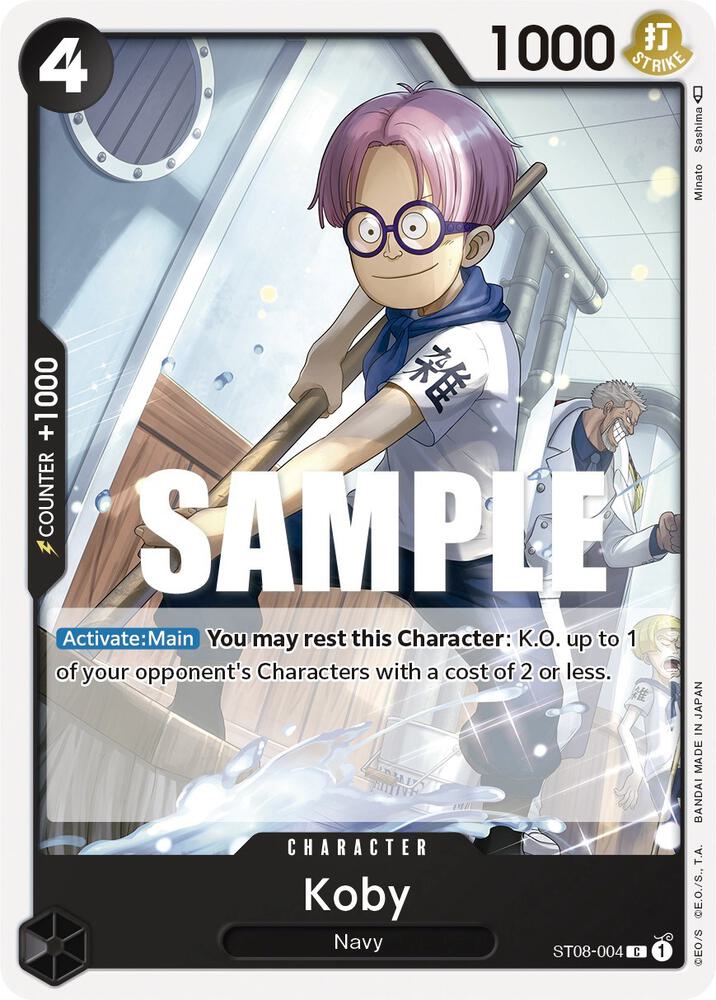 Koby ST08-004 Starter Deck 8: Monkey.D.Luffy Card