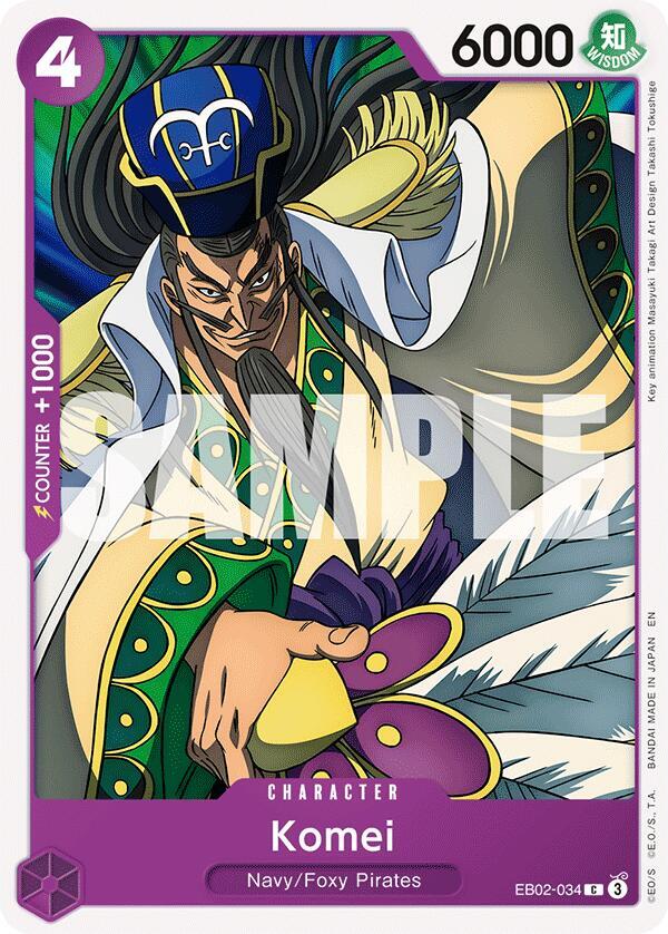 Komei EB02-034 Extra Booster: Anime 25th Collection Card