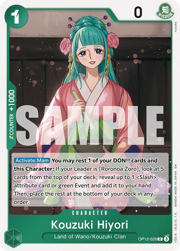 Kouzuki Hiyori OP12-028 Legacy of the Master Card