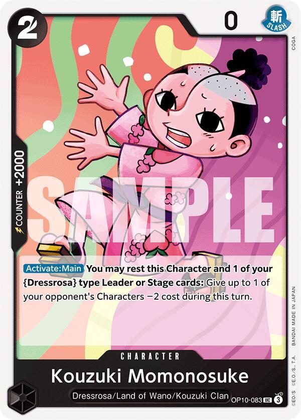 Kouzuki Momonosuke (083) OP10-083 Royal Blood Card