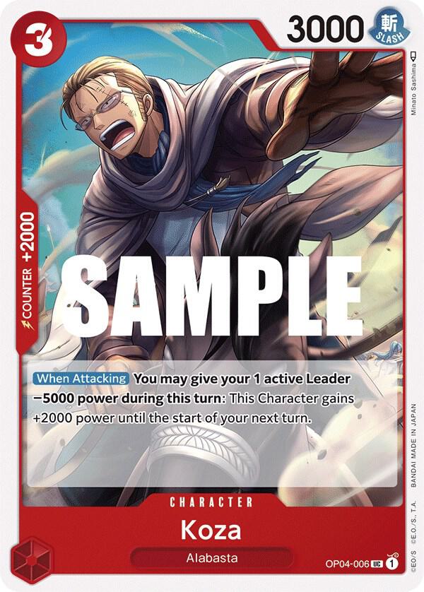 Koza OP04-006 Kingdoms of Intrigue Card