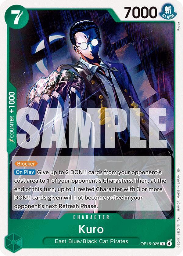 Kuro OP15-025 Adventure on Kami's Island Card