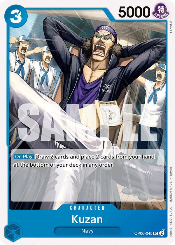 Kuzan OP06-045 Wings of the Captain Card