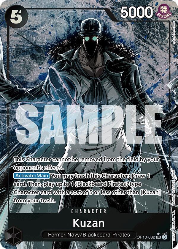 Kuzan (Parallel) OP10-082 Royal Blood Card