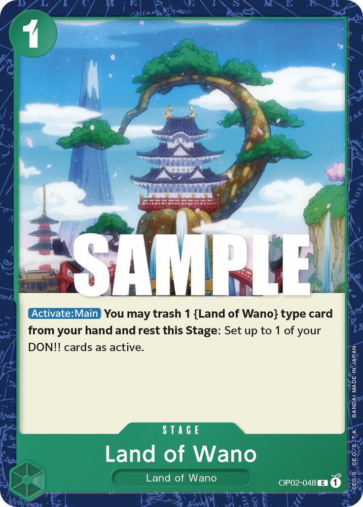 Land of Wano OP02-048 Paramount War Card