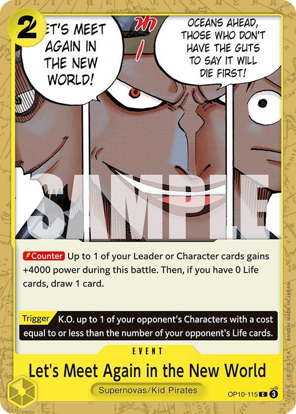 Let's Meet Again in the New World OP10-115 Royal Blood Card